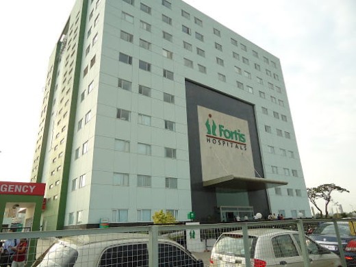 Fortis Hospital Kolkata Building