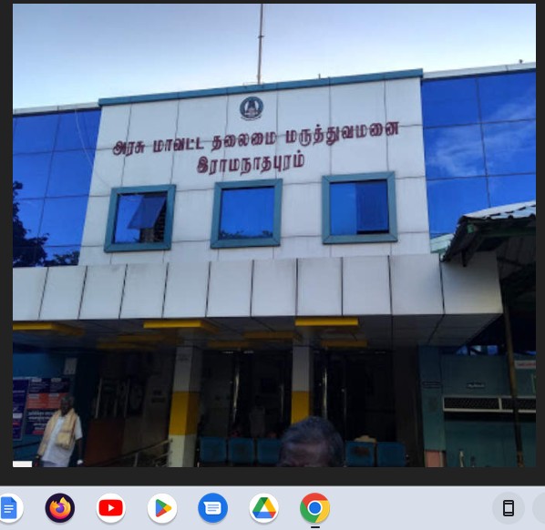 Govt Head Quarters Hospital Ramanathapuram Building