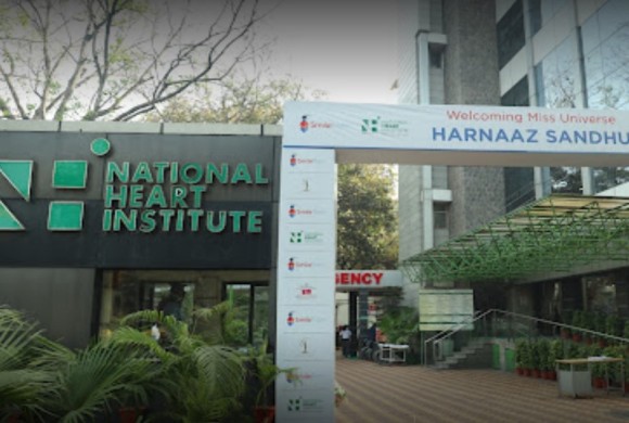 National Heart Institute New Delhi Building