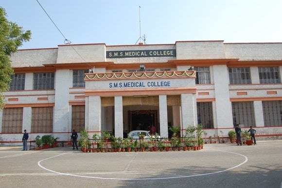 SMS Medical College Cutoff Fees Admission Courses