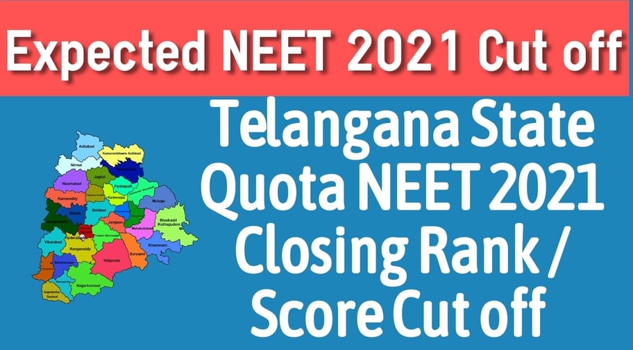 Expected Telangana State NEET 2023 Closing Rank Cut off Admission