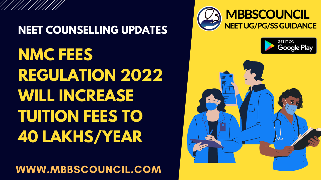 NMC Fees Regulation 2022